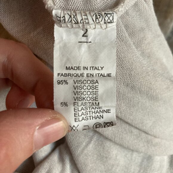 Le Marias Oatmeal Tank Top Tunic Extra Large XL - Picture 4 of 6